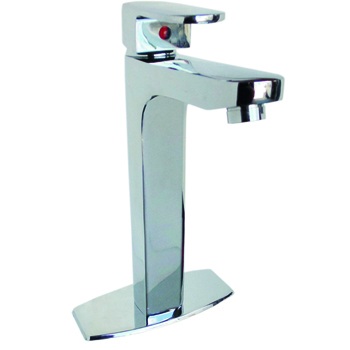 MONOMANDO ALTO PARA LAVABO CROMADO LUXUS  10330